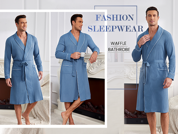 mens bathrobes lightweight mens robes with pockets