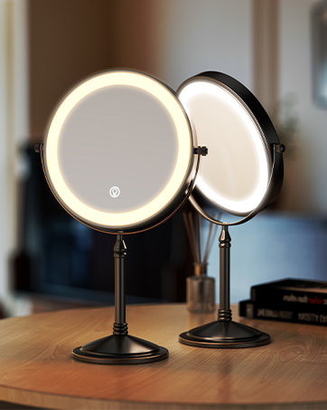 makeup light mirror