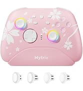 Mytrix Wireless Pro Controller with Charging Dock, Controllers for Nintendo Switch/PC/Steam/iPad/...