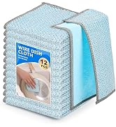 WYDZKJ 12Pack Multipurpose Wire Dishwashing Rags, Upgrade Non Scratch Wire Dishcloth, for Wet and...