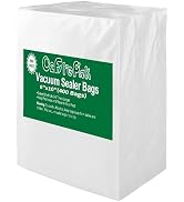 O2frepak 400 Count Pint Size 6"x10" Vacuum Sealer Bags with BPA Free and Puncture Prevention,Vacu...