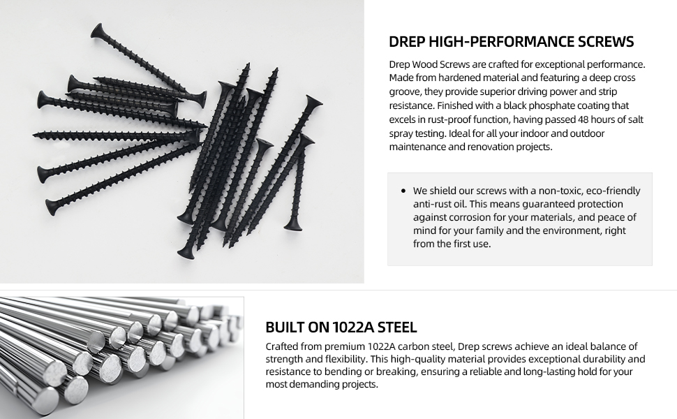 Drep screws