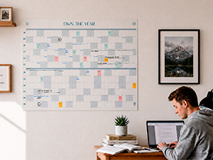 calendar only with internal page shown