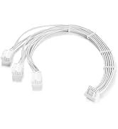 Formulamod GPU Power Sleeved Cable Extension,12VHPWR 90 Degree PCIe 5.0 16Pin(12+4) to 3x8Pin Mal...