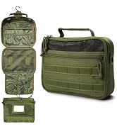 GVCELS mens toiletry travel bag tactical toiletry bag hanging toiletry bag shower bag travel kit ...