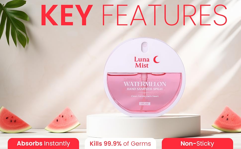 Watermelon Hand Sanitizer Spray