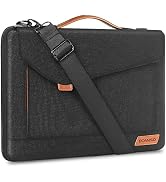DOMISO 17-17.3 Inch Laptop Sleeve Bag Business Briefcase Messenger Bag Compatible with 17.3" Dell...