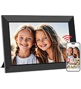 Frameo 10.1 Inch WiFi Digital Picture Frame, Smart Cloud Electronic Photo Frame with HD IPS Touch...