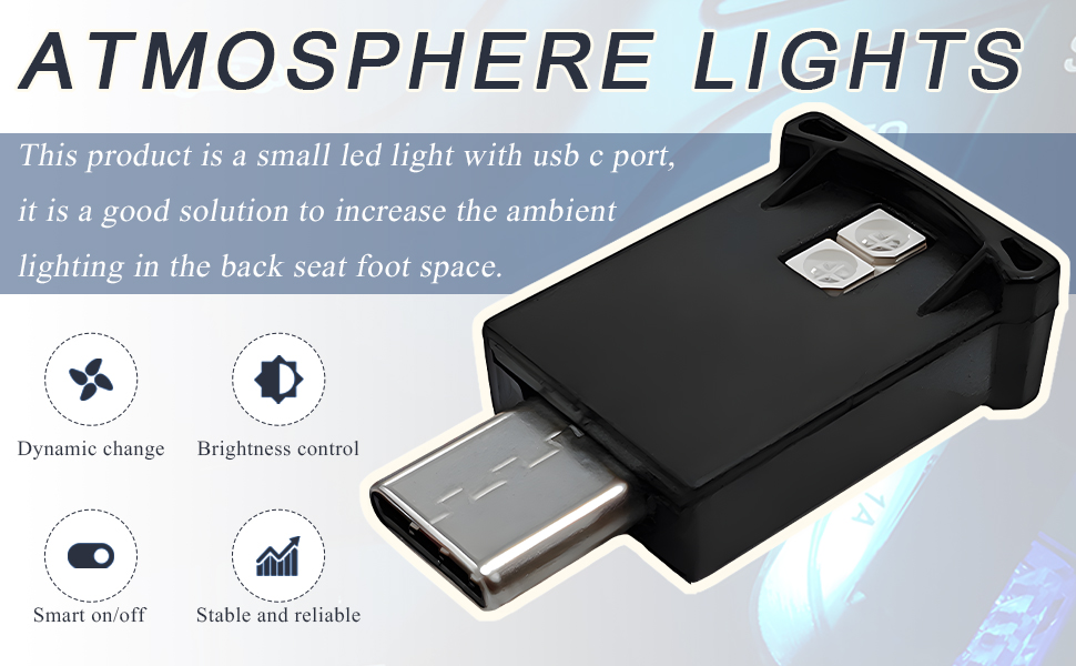 USB Type C LED Ambient Light