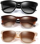 kunchu Polarized Sunglasses Womens Trendy Classic Retro Womens Sunglasses Men Driving Sun Glasses...