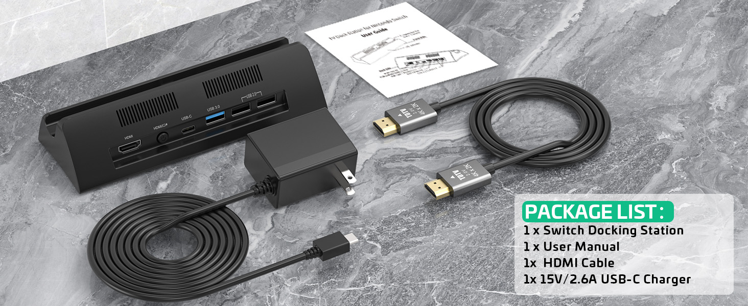 nintendo switch dock set