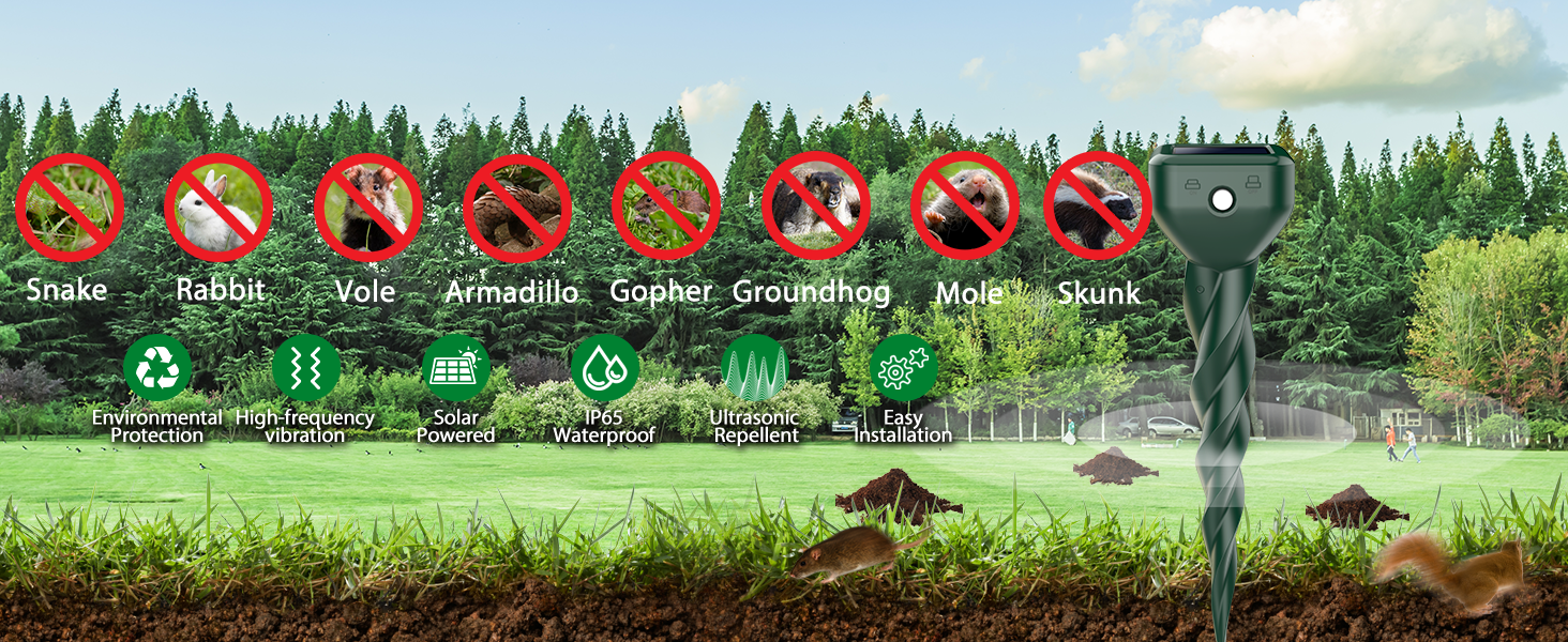skunk repellent for yard