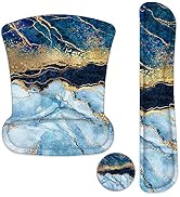 Lateefah Mouse Pad Wrist Support, Keyboard Wrist Rest and Mouse Pad, Memory Foam Wrist Rests for ...