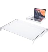 UKCOCO 15.6inch Laptop Keyboard Covers Acrylic Keyboard Cover Cat Laptop KeyboardProtector Transp...