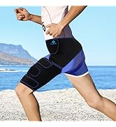 NIdreamCE Hip Brace for Sciatica Pain Relief Devices Adjustable Hamstring,Thigh,Groin Compression...