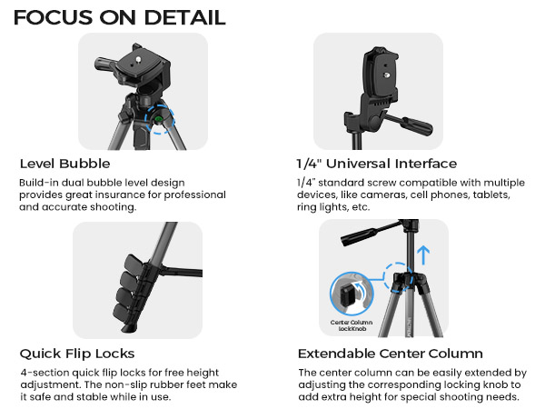 tripod for iPad camera and phone