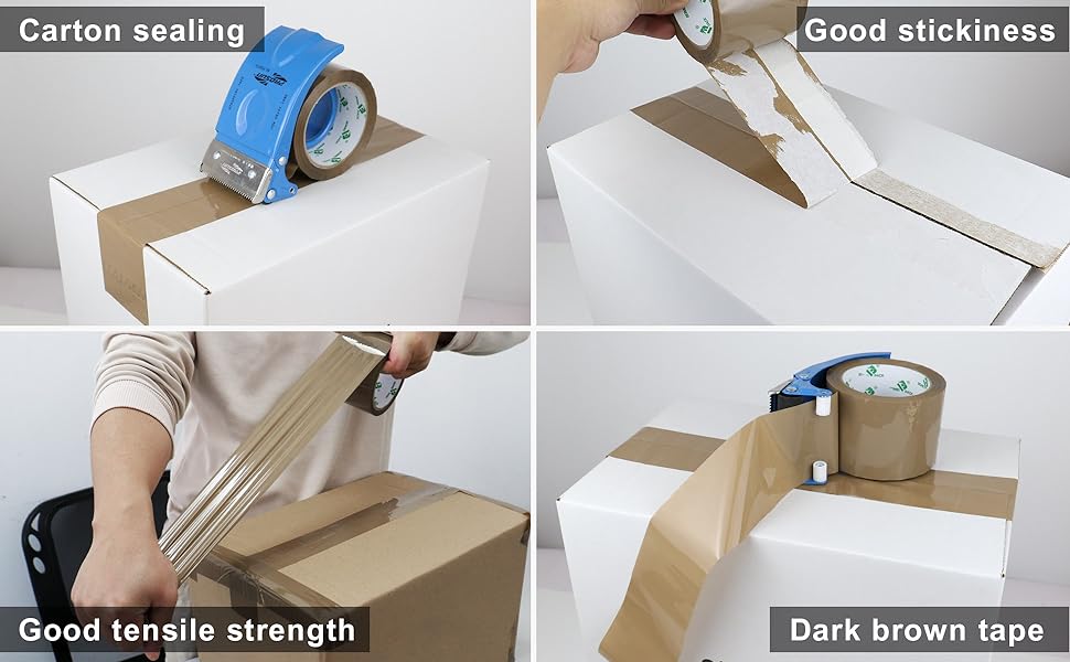 brown packing tape 3 inch wide