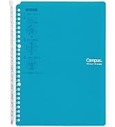 Kokuyo Campus Smart Ring Binder, Up to 60 Sheets, B5, 26 Holes, Blue Green, Japan Import (RU-SP70...