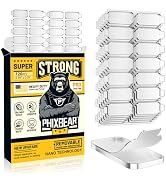 PHIXBEAR Large-Pro Mounting Putty No Residue with Pull Tab, Double Sided Tape Glue Adhesive Dots ...