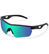 Vcarsian Kids Sunglasses Polarized Youth Baseball Sunglasses Softball Cycling Sports Sun Glasses ...