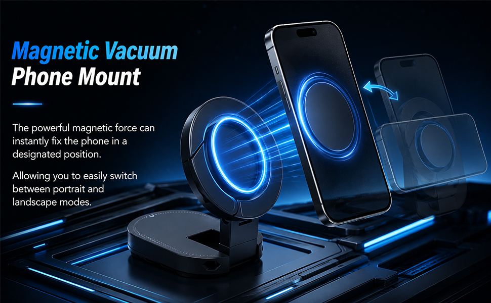 magnetic phone holder for gym
