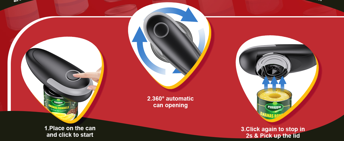 electric can opener, can opener electric, can openers for seniors, automatic can opener