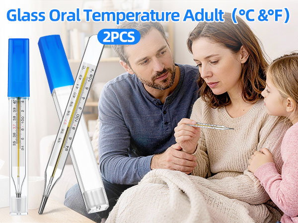 Glass Oral Temperature Adult