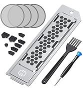 GRAUGEAR Cooling & Dust Protection Upgrade for PS5 Pro/PS5 Slim, PS5 Pro/Slim M.2 SSD Heatsink Co...
