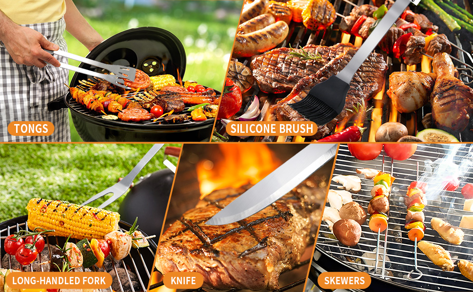 grill kit grill set for men grill set for outdoor grill grill tool set