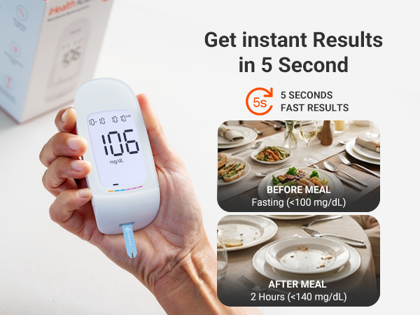 Get instant results in 5 seconds