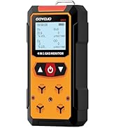 Gas Leak Detector 4-in-1 (H2S, EX, O2, CO) - Reliable Home and Workplace Safety Monitor with Prec...
