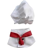 White Pet Hat Chef Appearance Pet Clothing Soft S Dog Costumes for Supplies
