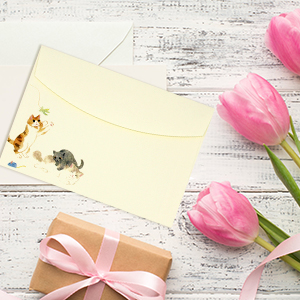 Cute letter paper and envelopes set