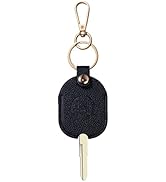ANHBKAR Leather Keys Sleeve for Broken Car Key Loop Replacement - Cute Keychain Cover - Protector...