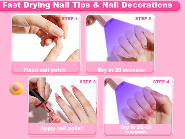 mini uv light for nails