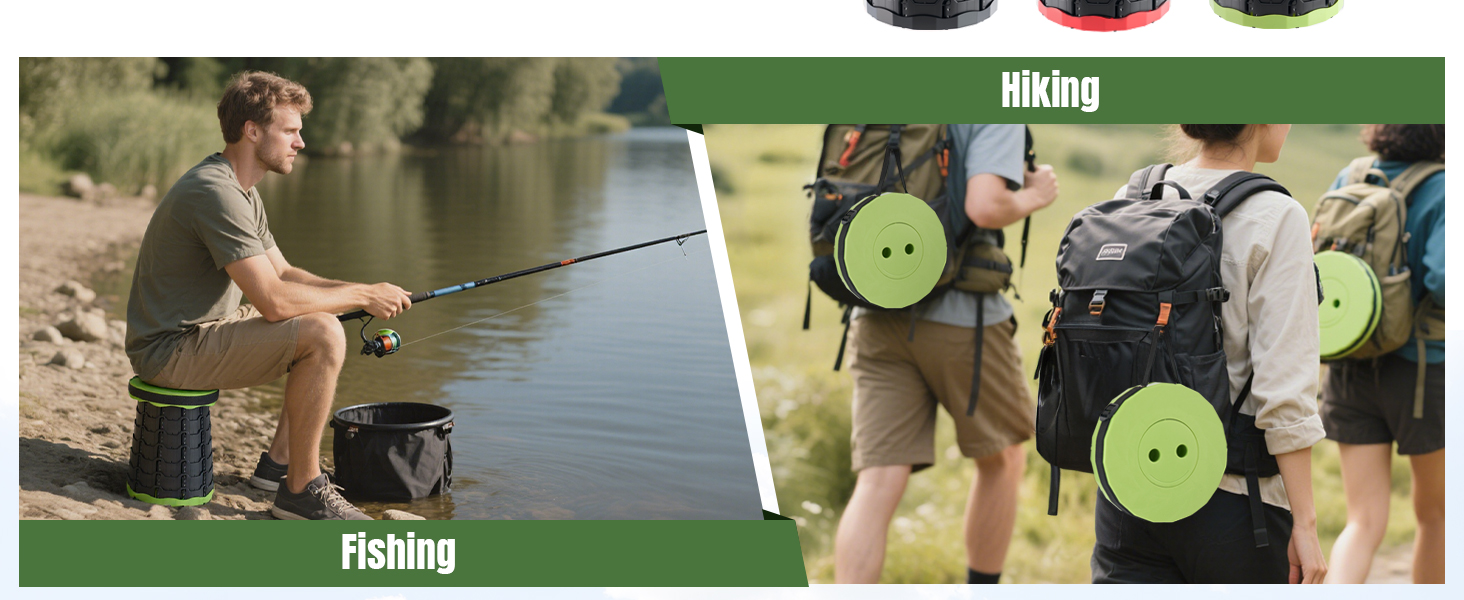 Portable Collapsible Stool Retractable Stool for Fishing
