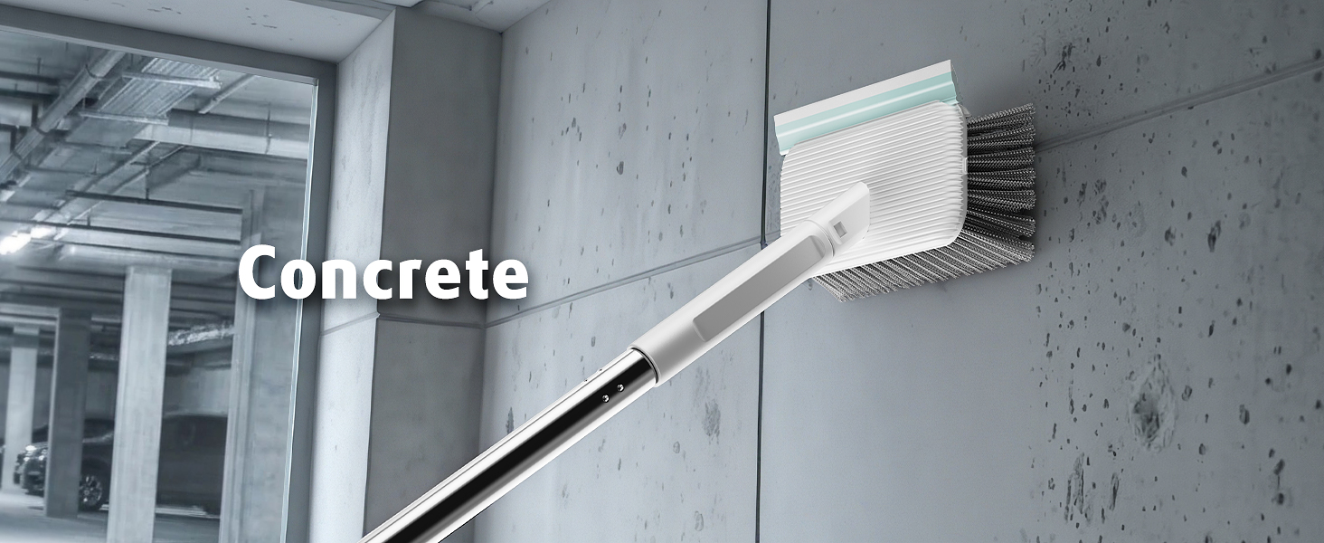 floor scrub brush with long handle