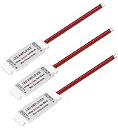 BTF-LIGHTING 3PCS RGB/RGBW 5050 LED Strip Mini Amplifier Controller Work with 4pin/5pin DC12V/DC2...