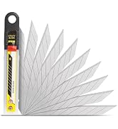 9mm Heavy-duty Replacement Blades, Snap Off Blades for 9MM Stainless Steel Blades, Universal Knif...