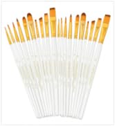 Transon Detail Thin Paint Brush Set 6pcs