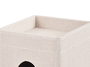 Tissue Box Holder with Tray