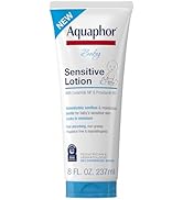 Aquaphor Baby Sensitive Lotion, Baby Lotion to Soothe and Moisturize Delicate Skin, 8 Oz