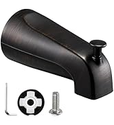 Enhon Slip On Diverter Tub Spout Compatible with Kohler GP85556, Bathroom Shower Bathtub Faucet S...