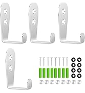 CGBE Wall Hooks,Coat Hooks,Stainless Steel Heavy Duty Single Towel Hook,Luggage Key Hook Hanging ...