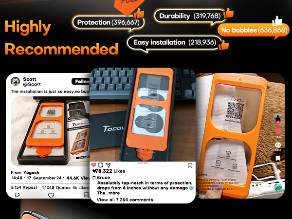 for iPhone 18 pro max screen protector