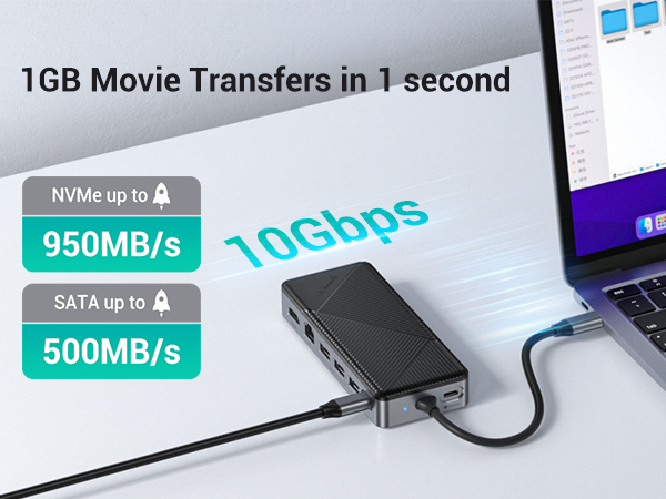 GiGimundo GM28PR usb c hub nvme sdd enclosure with rj45 ethernet 003