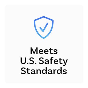 Meets US safety standards