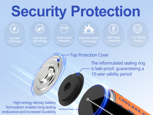 LR03 Triple AAA Battery