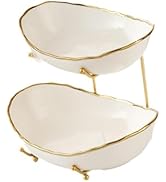 Bothyi Fruit Bowl for Kitchen Counter,Fruit Holder,Snack Dessert Tray Fruit Display Stand Tiered ...