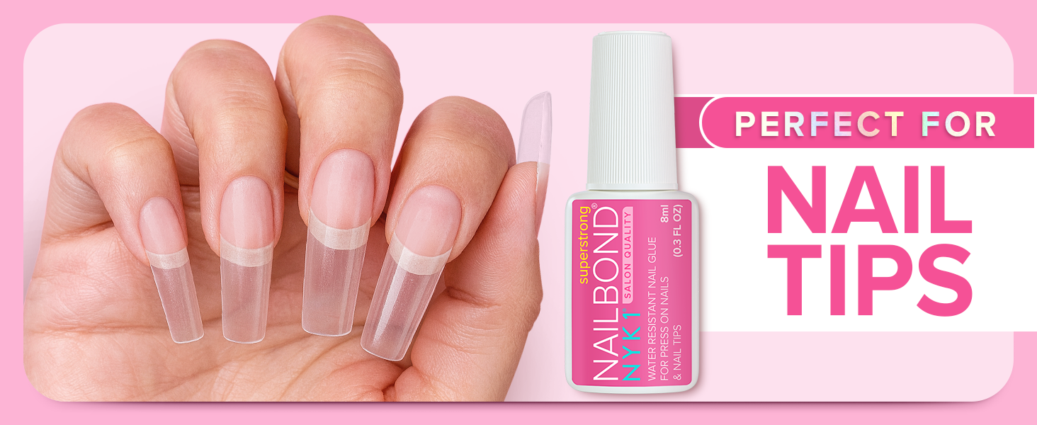 super nail glue super strong nail glue fake nail glue professional nail glue press on nails almond